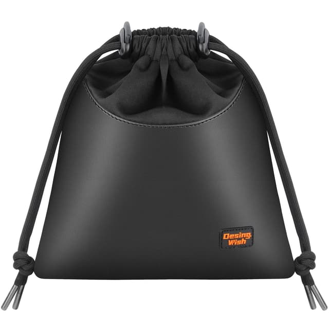 Desing Wish Leder Leichte Kopfhörer Tasche Case Headset Aufbewahrung Tasche