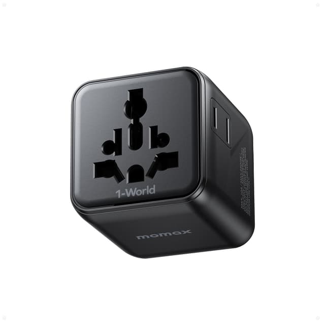 MOMAX Mini Reiseadapter Weltweit 🌎🔌