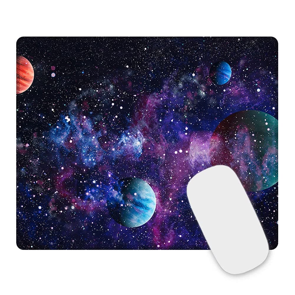 🎮 Mauspad Gaming Mousepad mit Designs | Stitched Edges | 26 x 21 x 0.3 cm | PC, Laptop, Home Office (7625)