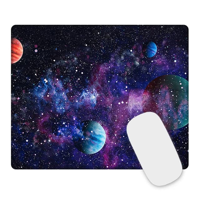 🎮 Mauspad Gaming Mousepad mit Designs | Stitched Edges | 26 x 21 x 0.3 cm | PC, Laptop, Home Office (7625)
