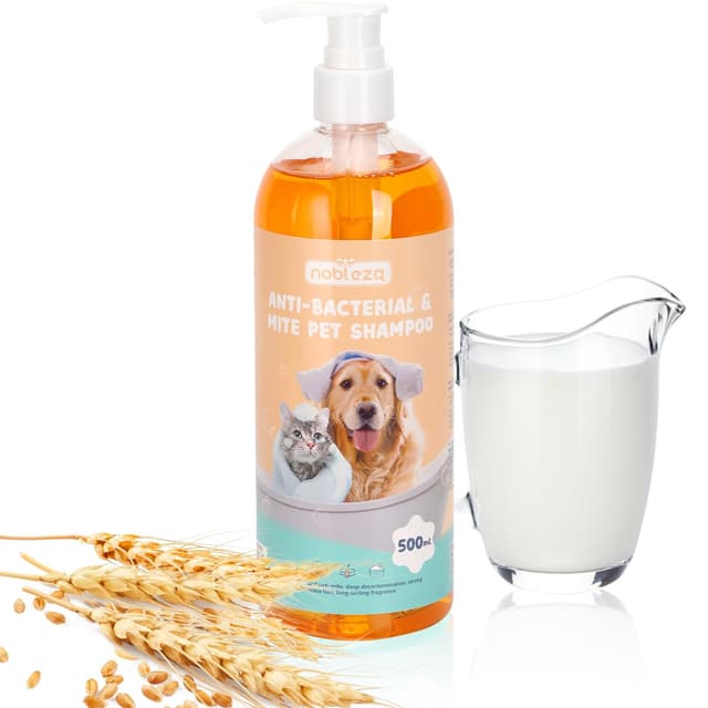 Nobleza Hundeshampoo gegen Juckreiz, Milben, Pilz & Floh 🐶🛁