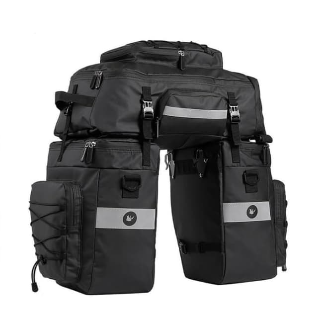 🚲🎒🌧️ Tamthy 3-in-1 Fahrradtasche Multifunktional Wasserdicht Schwarz