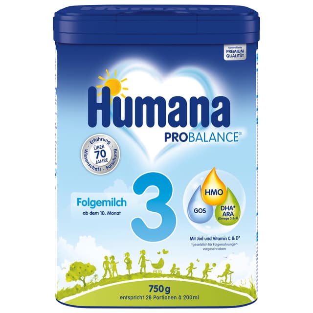 👶🍼 Humana PROBALANCE Folgemilch 3 - Babynahrung ab dem 10. Monat 👶🍼