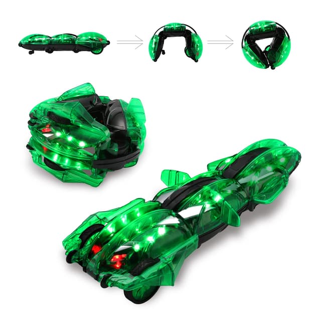 RC Ferngesteuertes Auto mit LED Schlange - 360° Roll Stunt Spielzeug