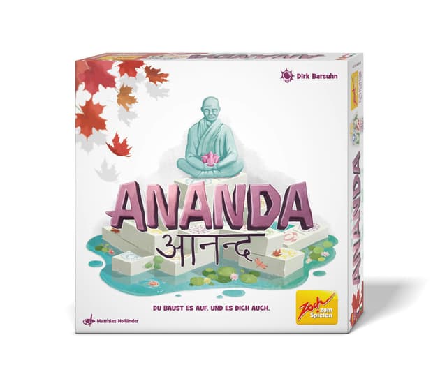 🎲 Zoch 601105197 - Ananda (Brettspiel ab 10 Jahre) - mystisches Tempel-Gesellschaftsspiel