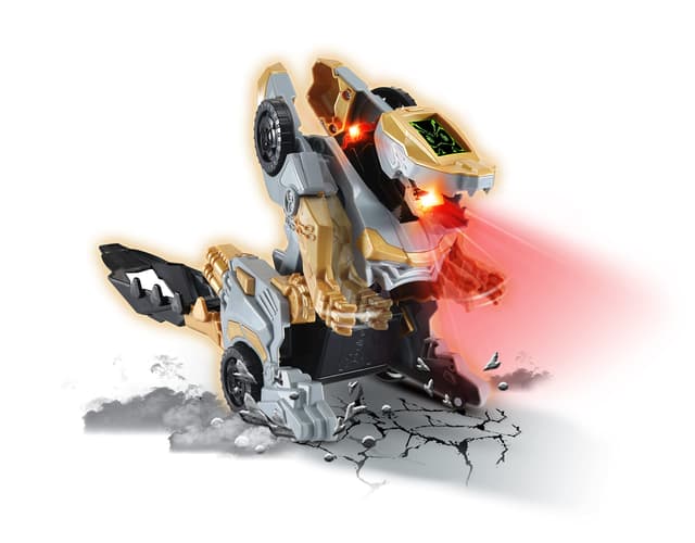 VTech Switch and Go OneClick-Mega-Drache 🐉🚗 2-in-1 Spielzeug