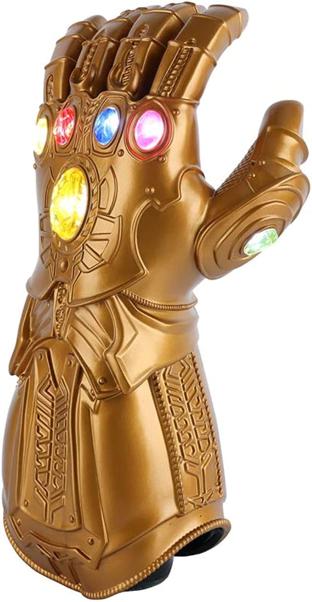 🌟 Infinity War Beleuchtete Faust Handschuhe für Halloween Cosplay