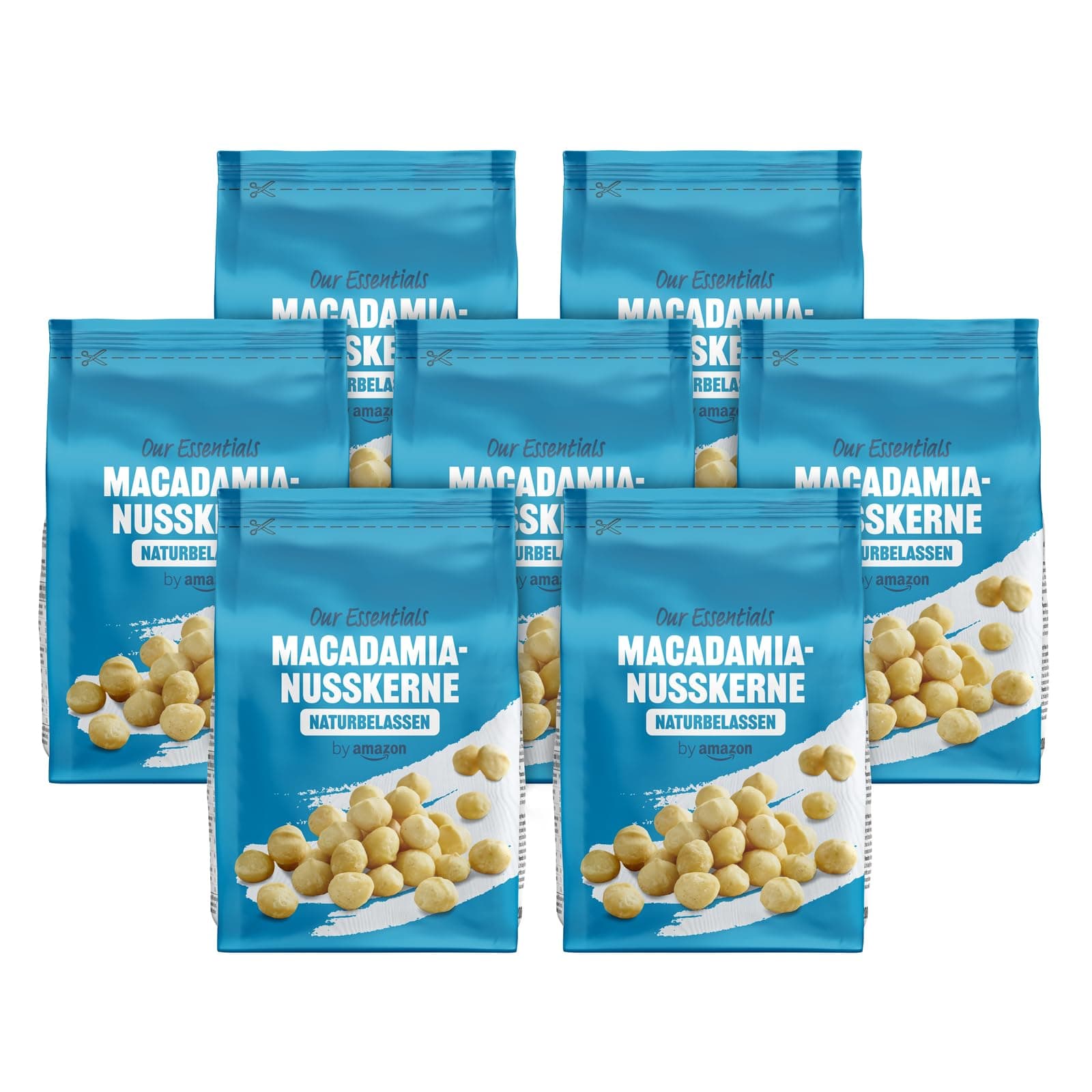 Deal des Tages! 🌰🌿 Amazon MACADAMIA-NUSSKERNE, Ungesalzen 7 x 200 g (Pack of 7) - 43.44€