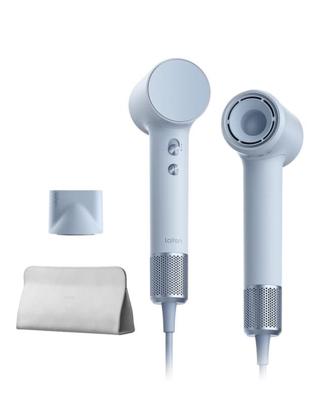 🌟Laifen Mini-Haartrockner: Negativ-Ionen-Haartrockner mit bürstenlosem 110.000-U/min-Motor