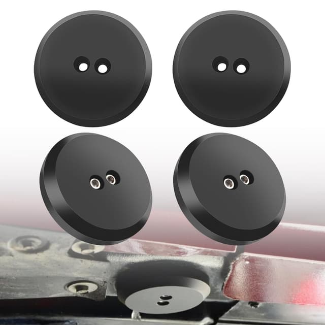 🚗 Chelhead Black Corvette Jack Pucks Billet Aluminium Hebepuck Wagenheber Verlängerungsadapter