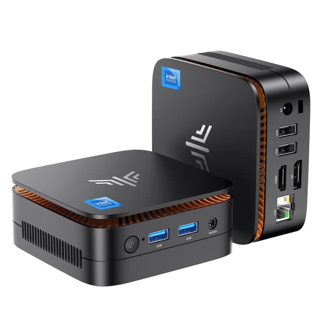 NiPoGi E1 Mini PC Ιntel Twin Lake N150(Aufgerüstet N100) Unterstützt W-11 Pro 16 GB RAM 1TB M.2 SSD 🚀