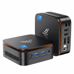 NiPoGi E1 Mini PC Ιntel Twin Lake N150(Aufgerüstet N100) Unterstützt W-11 Pro 16 GB RAM 1TB M.2 SSD 🚀