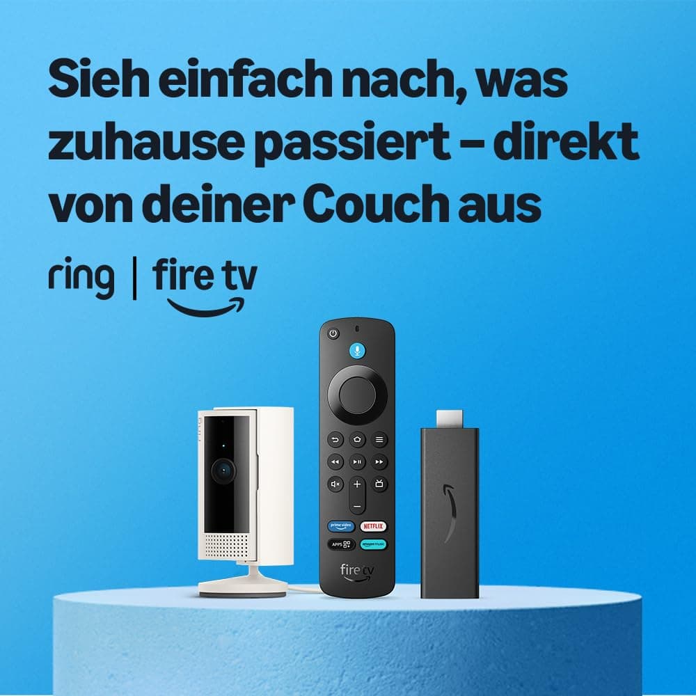 🔥 Amazon Fire TV Stick HD + Ring Innenkamera 2. Gen. Deal! 🔥