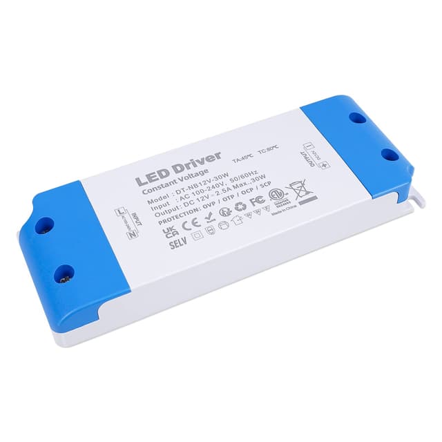 VARICART LED Trafo 12V 30W 🌟 Ultra Dünn Treiber 230V auf 12V Transformator 2.5A