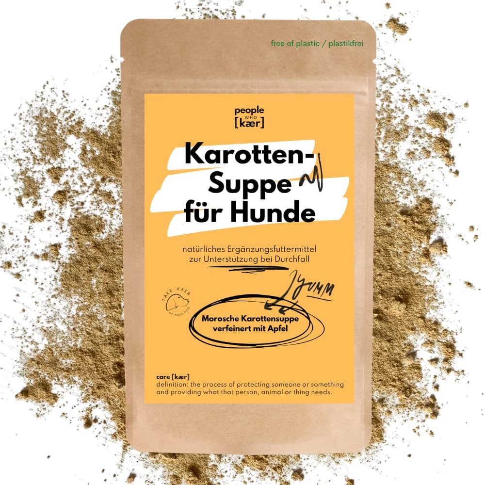 🐶🥕 Morosche Karottensuppe für Hunde - Unterstützung bei Magenproblemen