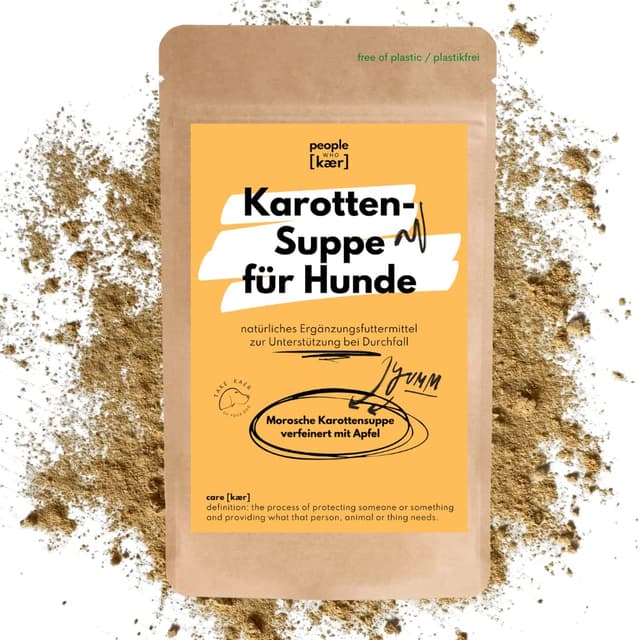 🐶🥕 Morosche Karottensuppe für Hunde - Unterstützung bei Magenproblemen