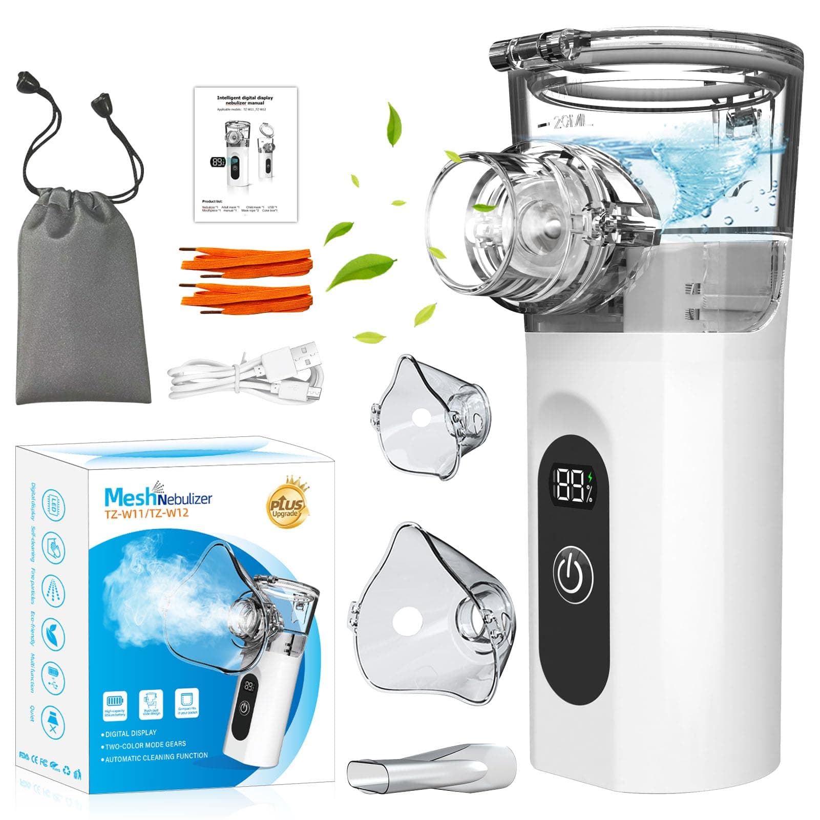 Tragbares Inhalationsgerät mit Vernebler Inhaliergerät 🌬️