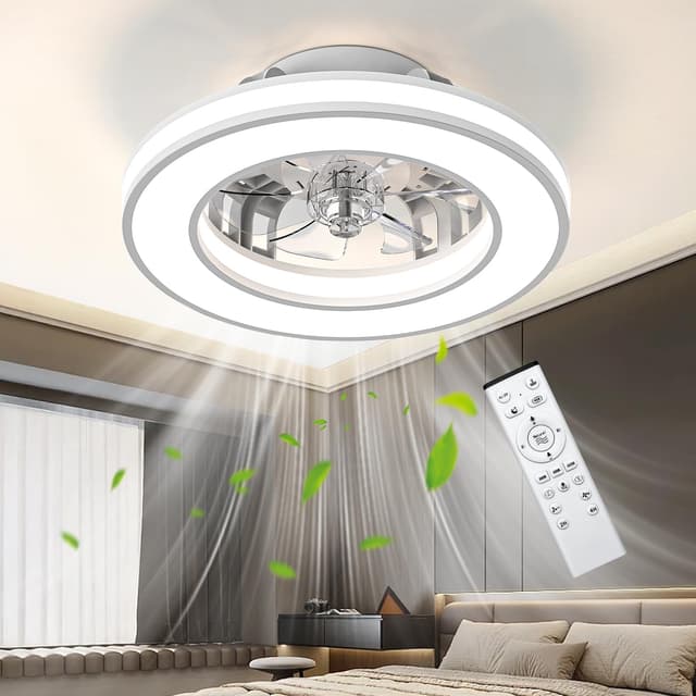 Ateroll Deckenventilator mit Beleuchtung Ø40.5CM - Spezialangebot! 🌬️💡