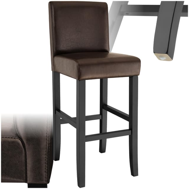 🌟 Luxuriöser Barhocker für Küche & Bar - Braun