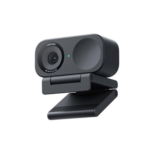 Insta360 Link 2C Standard Bundle Graphitschwarz - 4K Webcam für PC/Mac 📷🎙️
