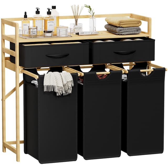 🌟 Mega-Angebot: Lifewit Wäschekorb 3 Fächer 🧺