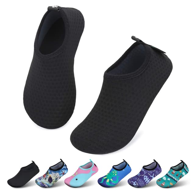 🌊👣 SAGUARO Kinder Badeschuhe Mädchen Schwimmschuhe Junge Aqua Schuhe 32/33 EU Gefleck