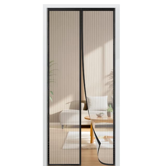 🌟 BUIRTLY Fliegengitter Balkontür Magnet 85x220cm 🚪