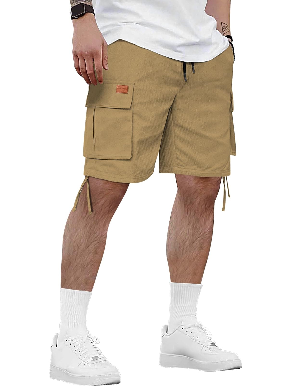 HMIYA Kurze Herren Cargo Shorts Sommer Freizeithose 🌞👖