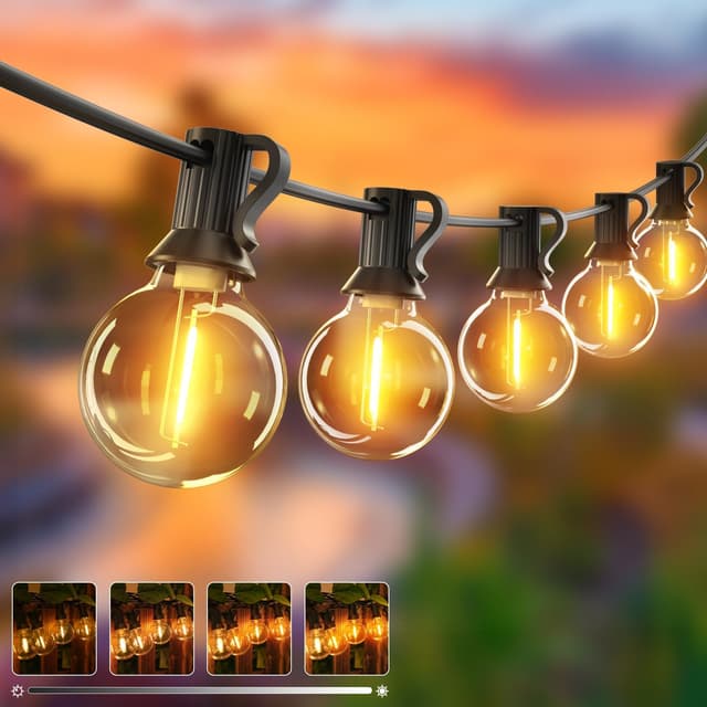 🌟 Mega Deal! 🎉 btfarm 23M Lichterkette Außen Dimmbar mit Timer, 30+3 LED Outdoor Lichterkette Strom Wetterfest Wasserdicht