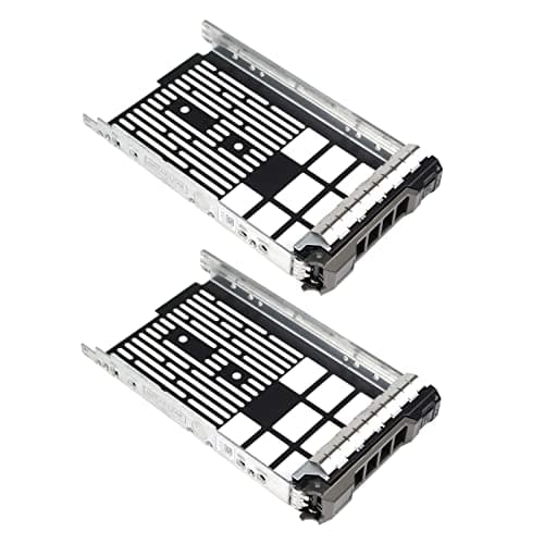 🔥 Heretom F238F 0F238F 3,5-Zoll SAS SATA Festplattenrahmen Tray Caddy für Dell Poweredge (2er Pack, 3,5 Zoll) 🚀