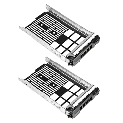 🔥 Heretom F238F 0F238F 3,5-Zoll SAS SATA Festplattenrahmen Tray Caddy für Dell Poweredge (2er Pack, 3,5 Zoll) 🚀
