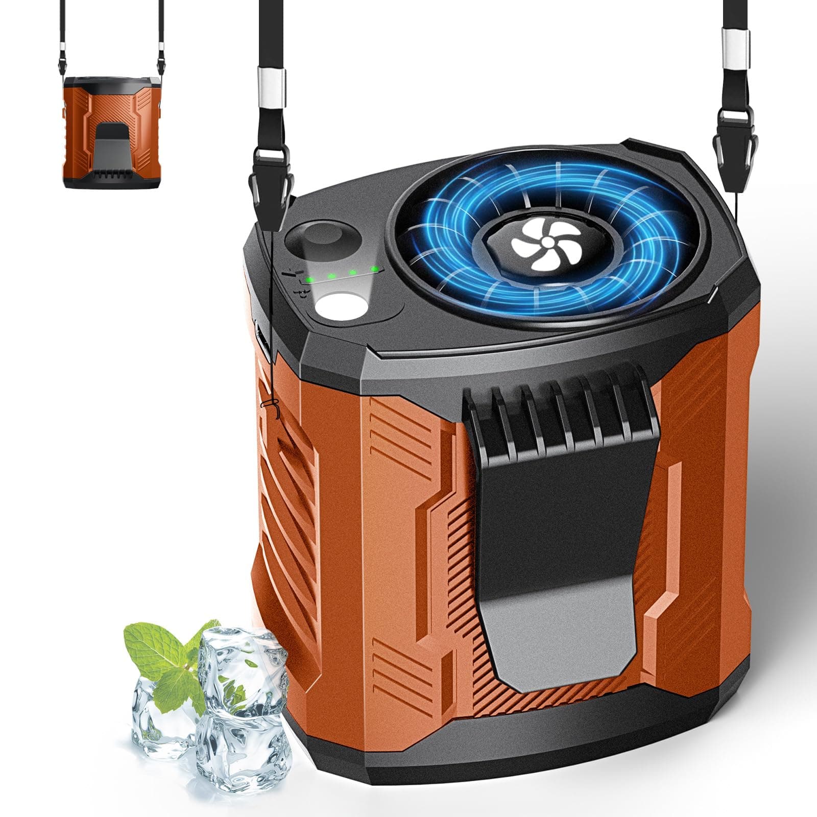 COTOP Tragbarer USB Ventilator akku 🌀 Multifunktionaler Mini-Fan 🌬️