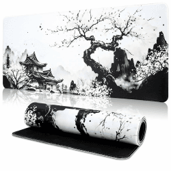 🌸 TOPWAYS Mauspad Mousepad XXL - Gaming Mauspad 800x300