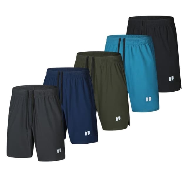 🔥 Bsrpolry 5er-Pack Herren-Lauf-Shorts, schnelltrocknend, für Jogger 🔥