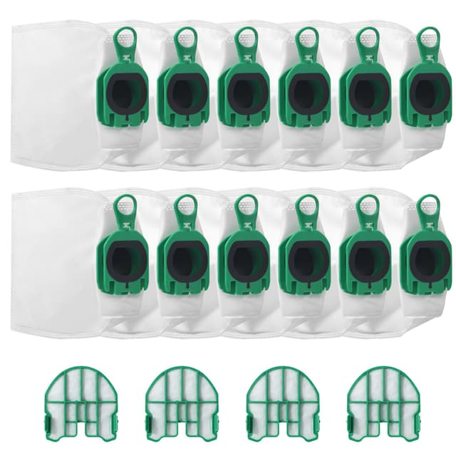 Angebot: 12 Staubsaugerbeutel für Vorwerk Kobold VB100 🌟