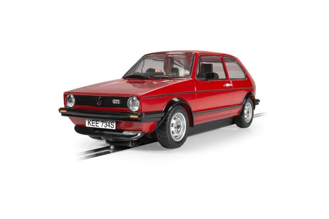 🚗 Scalextric C4490 1:32 Volkswagen Golf GTI Mk.I Rot - Slotcar Deal!