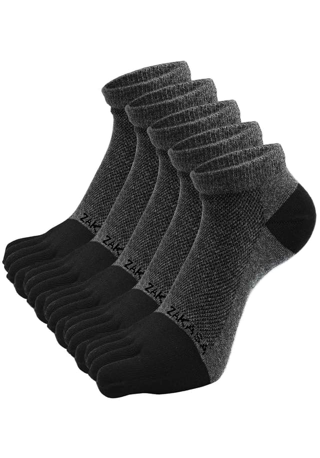 ZAKASA Zehensocken Herren Sneaker Socken 🧦