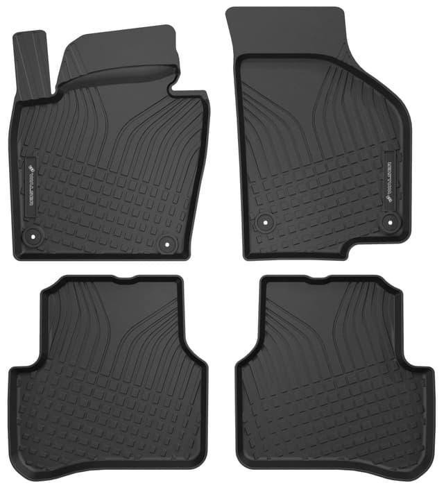 WALSER Premium Auto Gummimatten für VW Passat - Maßgeschneiderter Schutz! 💯🚗