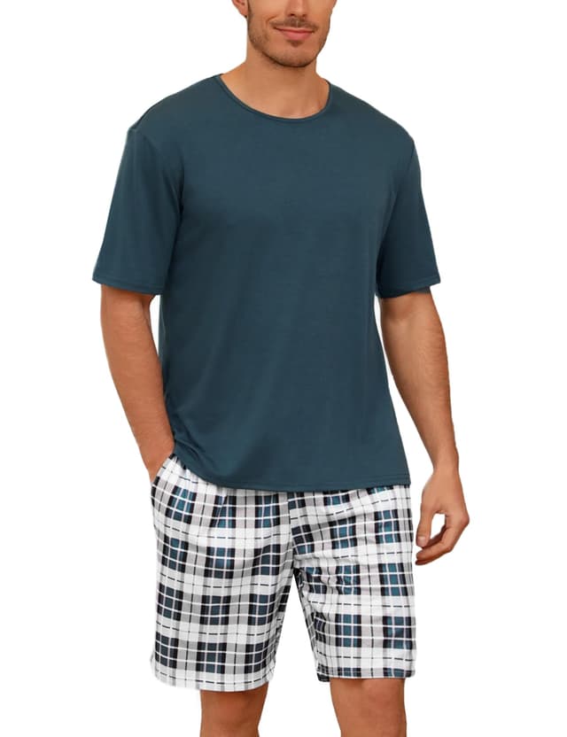 Uniexcosm Schlafanzug Herren 🌙👕🛌
