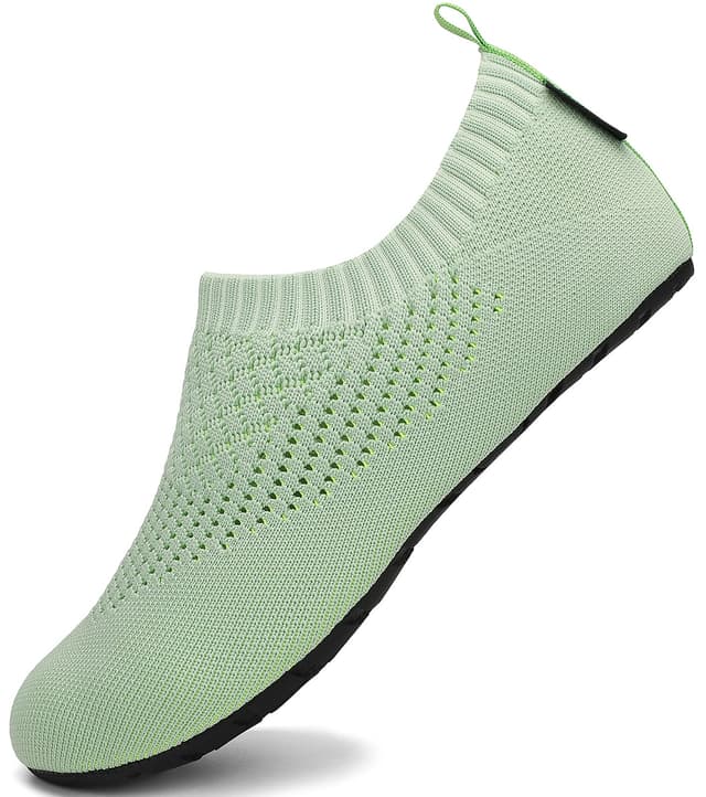 🌊👟 SAGUARO Unisex Badeschuhe Herren Schwimmschuhe Damen Aqua Schuhe 37-47EU 38/39 EU Grün