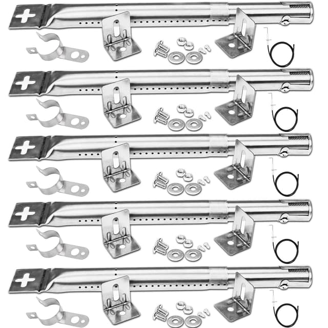 GFTIME 31cm bis 45cm Universal Brenner Ersatzteile 🌟 Edelstahl Brenner 5 Pack
