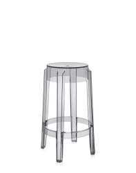 🌟 Deal des Tages! Kartell Charles Ghost Hocker 2er-Set - Fumé
