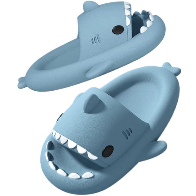 SAGUARO Damen Herren Shark Slippers Kinder Hai Hausschuhe 🦈