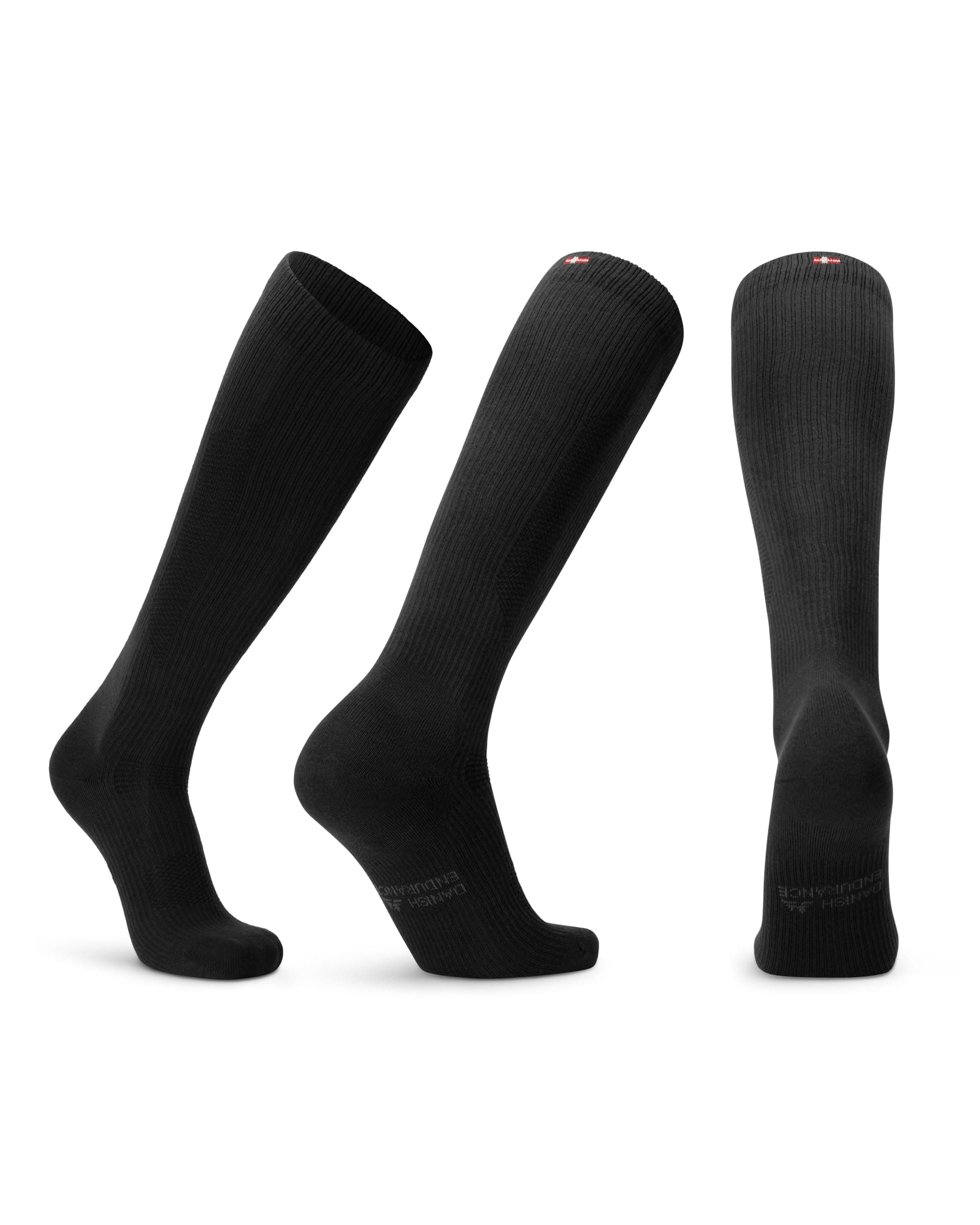 DANISH ENDURANCE Medizinische Kompressionsstrümpfe aus Bio-Baumwolle (1 | 3 Paar) 😍🧦