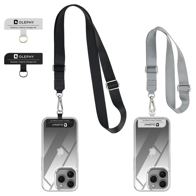 📱 OLEPHY Handykette Universal 2 Packs, Einstellbar Lanyard Handy Umhängeband