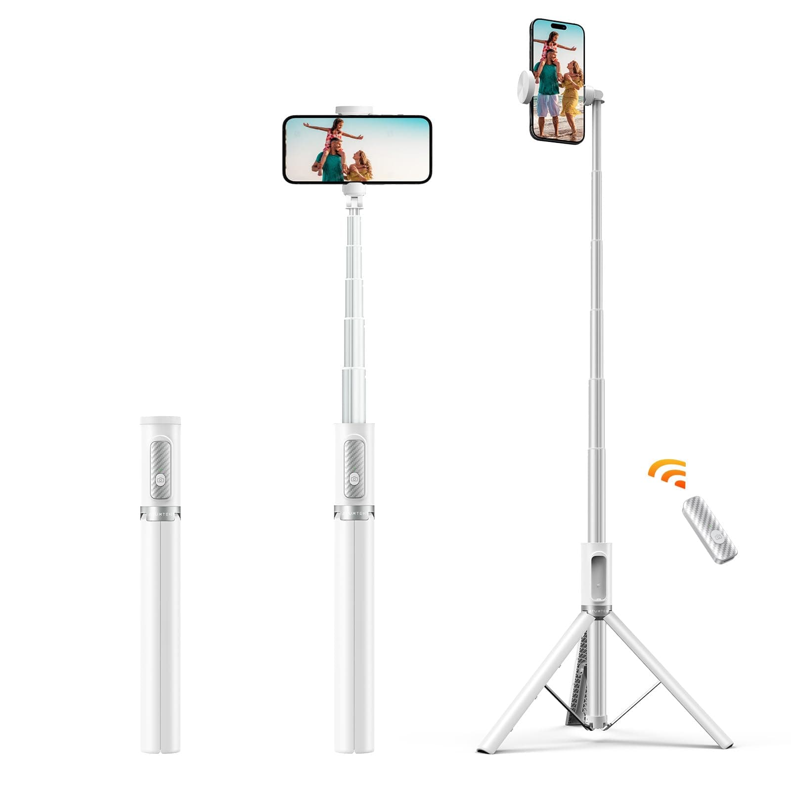 ATUMTEK Selfie Stick Stativ 157cm - Ideal für Videos und Fotos 📸