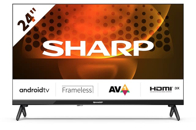 🌟ANGEBOT: SHARP 24FH6EA HD Ready Frameless Android TV 60cm (24 Zoll)🌟