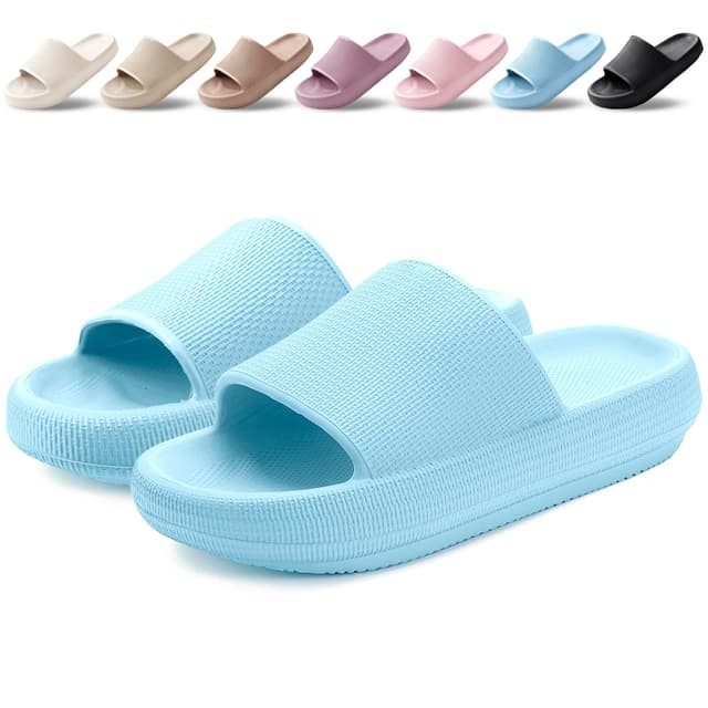 BAXIWUY Badelatschen Damen Badeschuhe Herren Schlappen 🩴🌞