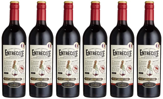 Entrecote Merlot Cabernet Sauvignon IGP Pays d'Oc (6 x 0.75 l) 🍷🍇
