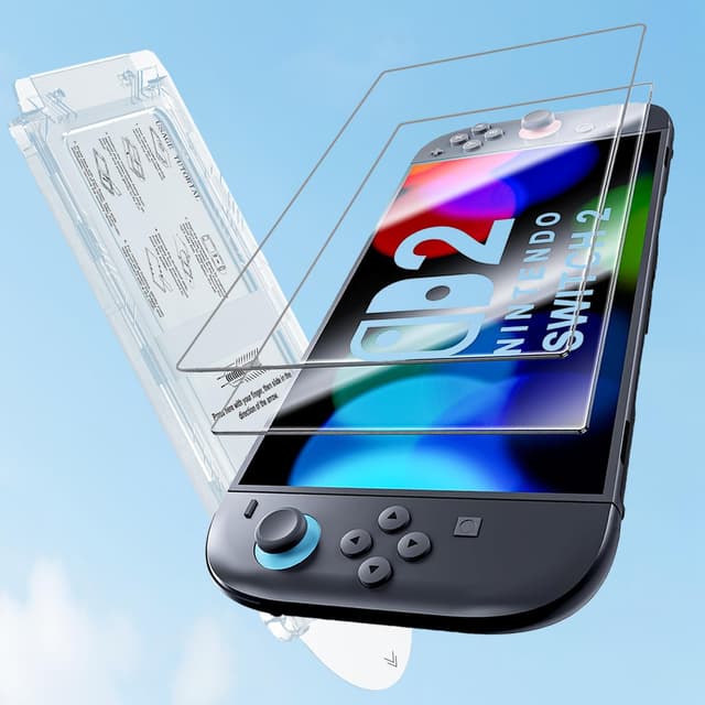 🎮 Pozlle 3 in 1 Panzerglas für Nintendo Switch 2 🛡️
